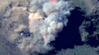 Azerbaycan ordusu, Ermenistan’a ait askeri araçları yerle bir etti