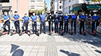 İstanbul'da göreve başladılar: Scooter'lı zabıta timi