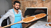 Malatyalı işletmeci yaptı: Alabalıklı lahmacuna yoğun ilgi