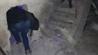 Duvardan gizli bölme açtılar, polise yakalandılar