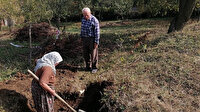 Tarlası için su çukur açarken misket bombası buldu: Uzman ekipler güvenlik önlemleri aldı