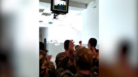 Azerbaycan askerleri Zengilan'ın işgalden kurtarıldığı haberini zafer nidalarıyla kutladı