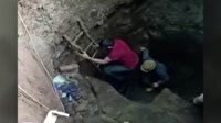 Kocaeli'de defineciler kazdıkları kuyuda böyle yakalandı