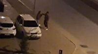 Cadde ortasında kadına attığı tokat mahalleliyi ayağa kaldırdı