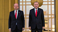 KKTC Cumhurbaşkanı Ersin Tatar Cumhurbaşkanlığı Külliyesi’nde