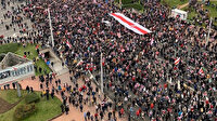 Belarus sokakları yeniden karıştı