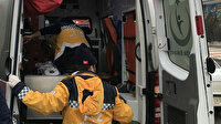 Uşak'ta 2 hafriyat kamyonu çarpıştı: 1'i ağır 2 yaralı
