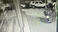 Motosikleti çalmak isteyen hırsızlar polise yakalandı