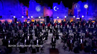Cumhurbaşkanlığı Senfoni Orkestrası'nın 29 Ekim'e özel gösterisi İstiklal Marşı ile başladı