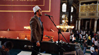 Ayasofya Camii müezzininden 'Uşşak' makamında ruhu dinlendiren kamet