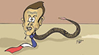 Macron’u çizdi işini kaybetti
