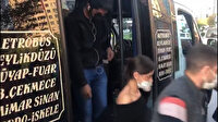 Esenyurt'ta yolcu minibüsünden 35 kişi çıktı