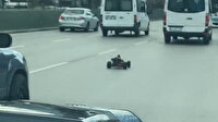 14 bin liralık oyuncakla trafiğe çıktı, ehliyetine el konulup gözaltına alındı