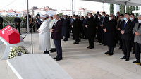 Eski Başbakan Mesut Yılmaz'a veda