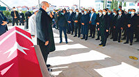 Mesut Yılmaz uğurlandı