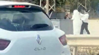 Hatay'da yol ortasında gelini feci şekilde döven damat tutuklandı