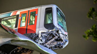 Hollanda'da hayrete düşüren metro kazası: Tren 7,5 metre yükseklikte asılı kaldı
