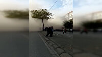 Rıza Bey Apartmanı'nın yıkıldıktan hemen sonraki yaşanan panik anlarına ait yeni görüntüler ortaya çıktı