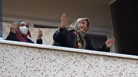 Bayrampaşa'da korkutan yangın: Kadın ve çocuklar camlara çıkarak yardım istedi