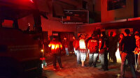 İzmir'de 3 katlı mobilya atölyesinde çıkan yangın paniğe sebep oldu