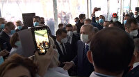 Cumhurbaşkanı Erdoğan, Tekirdağ Şehir Hastanesi'nin açılışında sağlık çalışanlarıyla sohbet etti