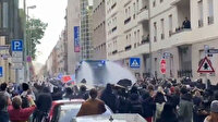 Frankfurt’ta Covid-19 önlemleri karşıtı protestoya polis müdahalesi