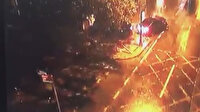 Kadıköy'deki tarihi çeşme bir aracın çarpması sonucu paramparça oldu