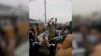 Azerbaycan Cumhurbaşkanı Aliyev'i Fuzuli'de coşkulu kalabalık karşıladı