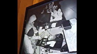 İzmir'de iş yerinden hırsızlık anları anbean güvenlik kamerasında