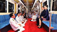 Metroda kırmızı halı: Tayland kralı bu açılışla çok konuşuldu