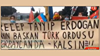 Azerbaycan'da Dağlık Karabağ'daki Rus Barış Gücü'ne protesto: Rusya git, Türkiye kal