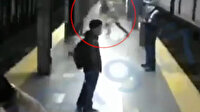 ABD'de kan donduran olay: metro istasyonunda tren bekleyen kadını raylara itti
