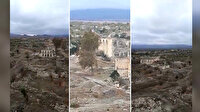 Azerbaycan askeri, Ağdam Camisi'nin minaresinden tarihi şehrin nasıl talan edildiğini kaydetti
