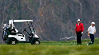 G-20 zirvesinde liderler konuşurken Trump golf oynadı