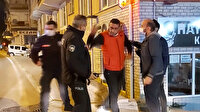 Bursa'da yasağa rağmen sokağa çıktı, polisleri ve gazetecileri tehdit etti