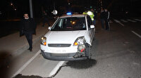 Ambulansa yol vermek isterken kazaya karıştı: İlk müdahaleyi yol verdiği sağlık ekibi yaptı
