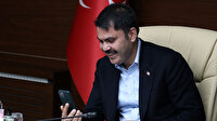 Bakan Kurum, ilkokul öğretmeni ile telefonda görüntülü konuştu