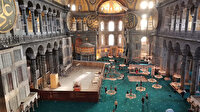 İstanbul Valisi Ali Yerlikaya duyurdu: Ayasofya Camii’ndeki iskeleler kaldırıldı