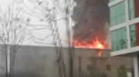 Sultangazi'de fabrika yangını