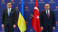 Bakan Çavuşoğlu, Ukraynalı mevkidaşı Kuleba ile bir araya geldi