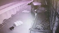 Bursa'da freni patlayan kamyonet markete daldı