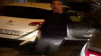 Küçükçekmece’de hastane personeli taşıyan servis aracına sopalı saldırı