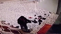 Batman’da camideki ayakkabı hırsızlığı kamerada