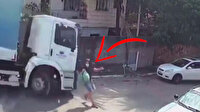 Brezilya'da freni boşalan çöp kamyonu dehşet saçtı: Yayalar ölümden son anda kurtuldu