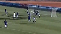 İran'da hayrete düşüren gol: Takla atarak kullanılan taç atışından gelen top ağlarla buluştu