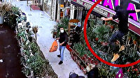 Avcılar'da bıçaklı saldırgan beş metre yükseklikten atlayarak kaçtı: O anlar kameraya yansıdı