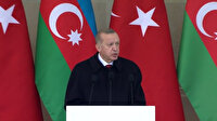 Cumhurbaşkanı Erdoğan Karabağ'da Ermenistan'ın sivil katliamı yaptığını belirterek, 'Bunun hesabını sormak boynumuzun borcudur' dedi