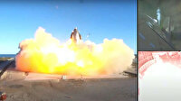 Elon Musk'ın SpaceX Starship SN8 roketi iniş sırasında patladı