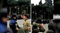 Azerbaycan'daki Zafer Geçidi Töreni'nde duygulandıran görüntüler