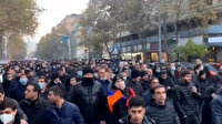 Azerbaycan'ın zafer coşkusu Ermenistan'ı sokağa döktü